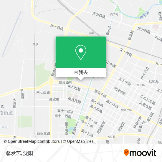 馨发艺地图