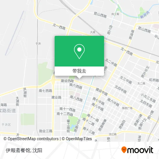 伊顺斋餐馆地图