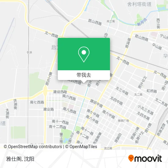 雅仕阁地图