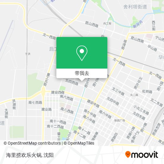 海里捞欢乐火锅地图