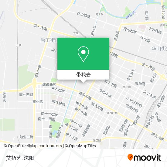 艾指艺地图