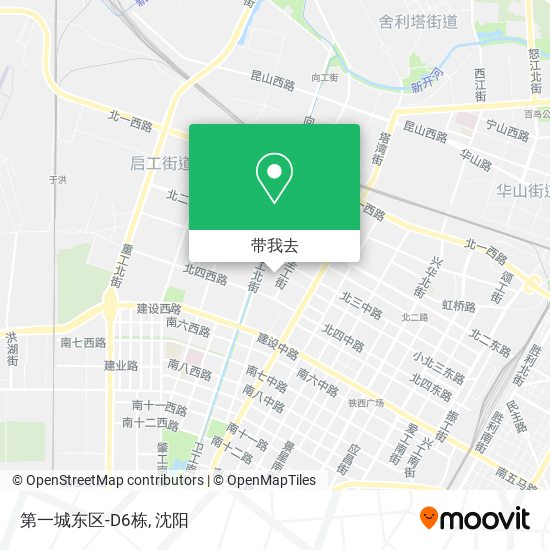第一城东区-D6栋地图