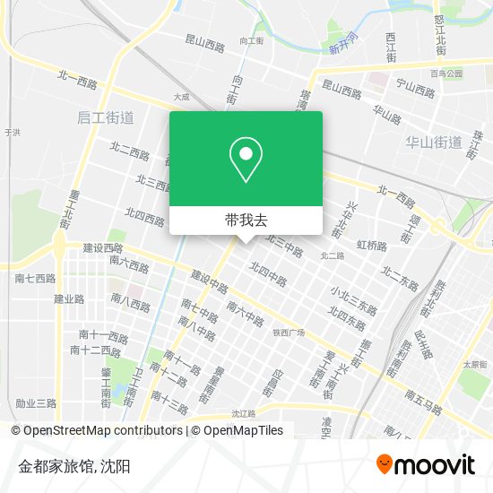 金都家旅馆地图