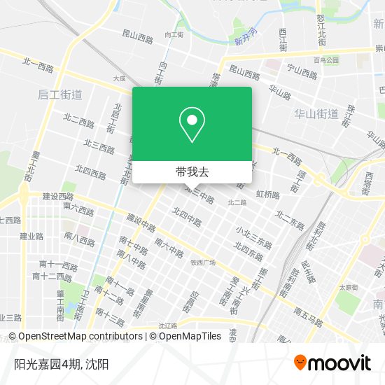 阳光嘉园4期地图
