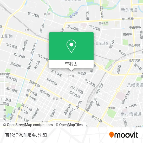百轮汇汽车服务地图