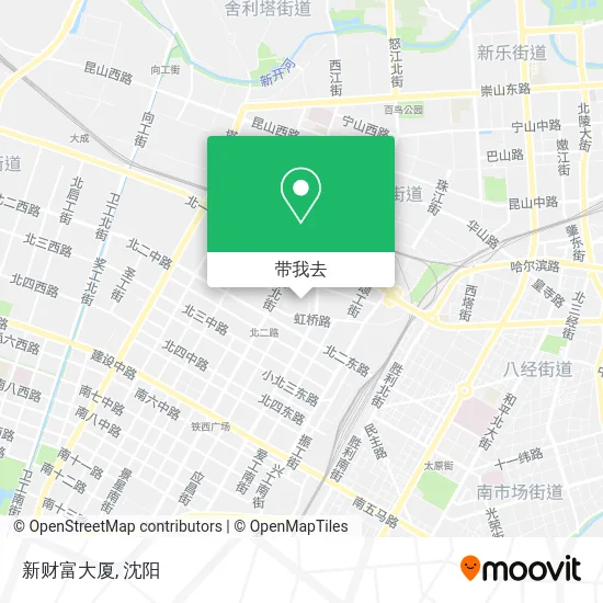 新财富大厦地图