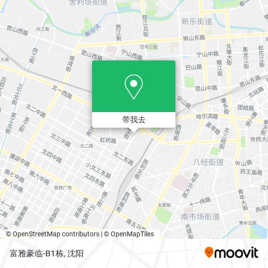 富雅豪临-B1栋地图