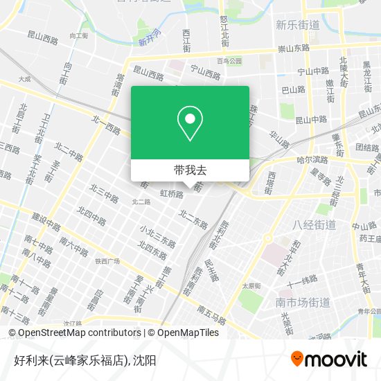 好利来(云峰家乐福店)地图