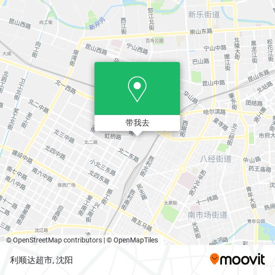 利顺达超市地图