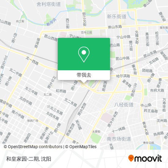 和皇家园-二期地图