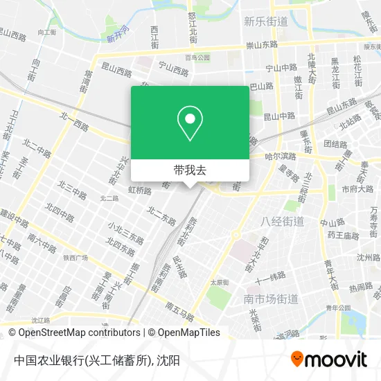 中国农业银行(兴工储蓄所)地图
