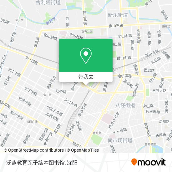 泛趣教育亲子绘本图书馆地图
