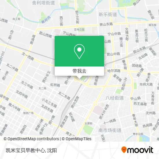 凯米宝贝早教中心地图