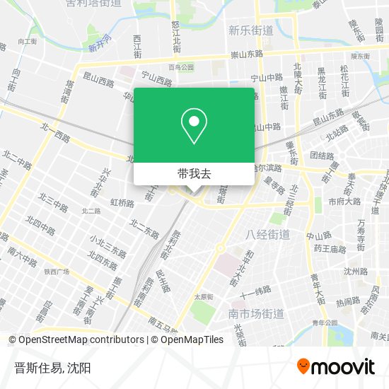 晋斯住易地图