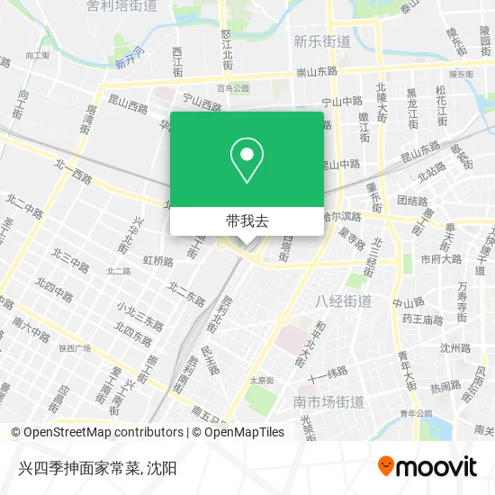 兴四季抻面家常菜地图