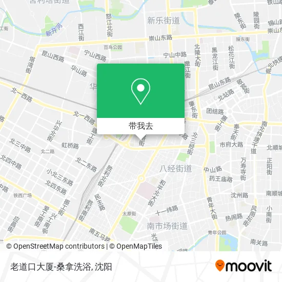 老道口大厦-桑拿洗浴地图