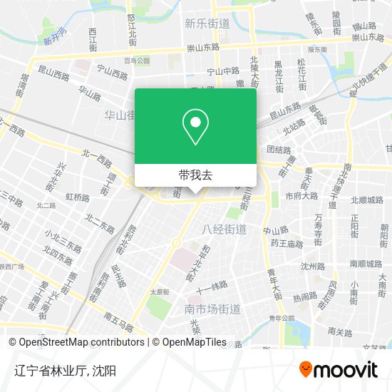 辽宁省林业厅地图