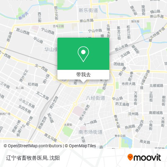 辽宁省畜牧兽医局地图