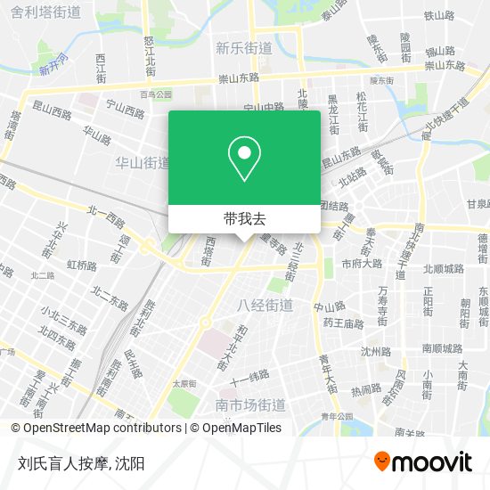 刘氏盲人按摩地图