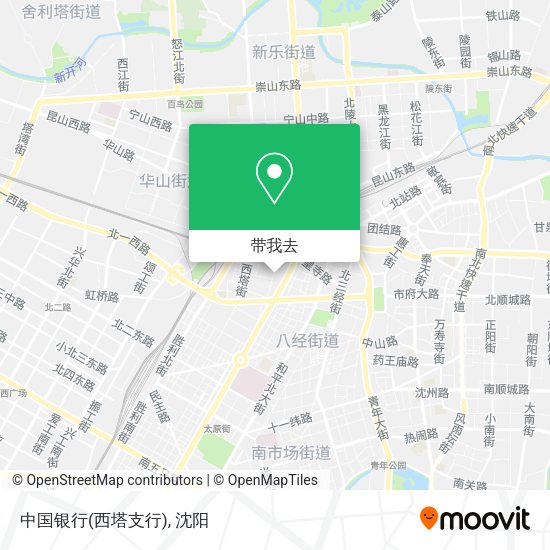 中国银行(西塔支行)地图