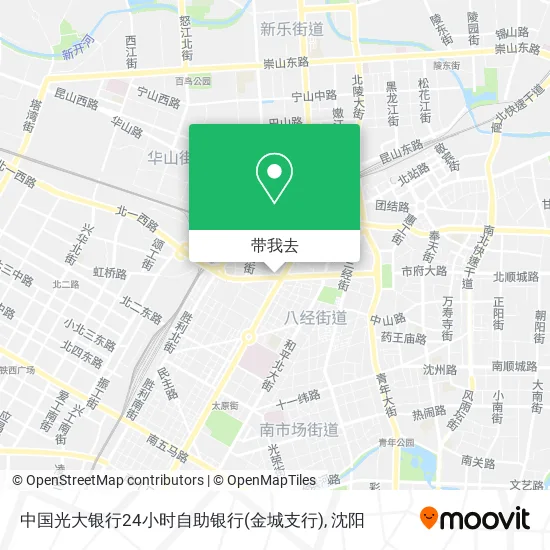 中国光大银行24小时自助银行(金城支行)地图
