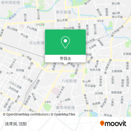 清潭洞地图