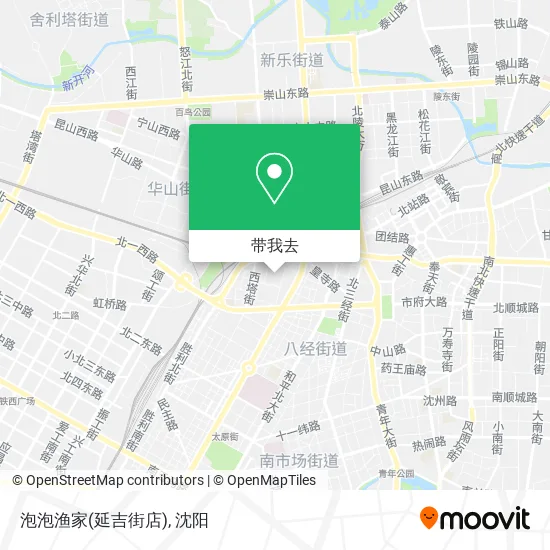 泡泡渔家(延吉街店)地图