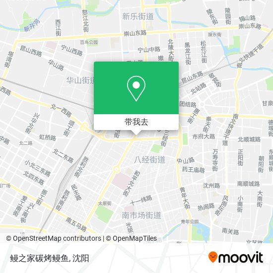 鳗之家碳烤鳗鱼地图