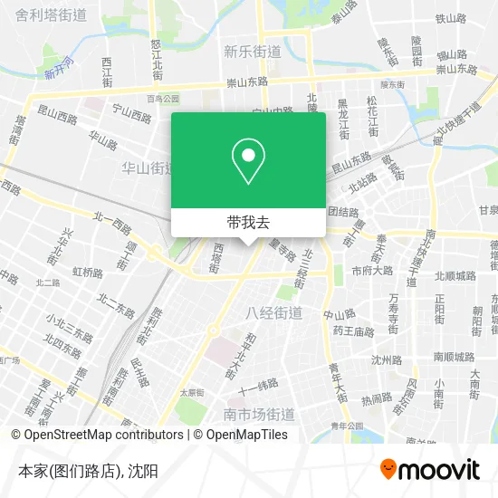 本家(图们路店)地图