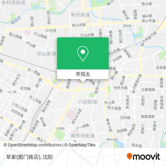 草家(图门路店)地图