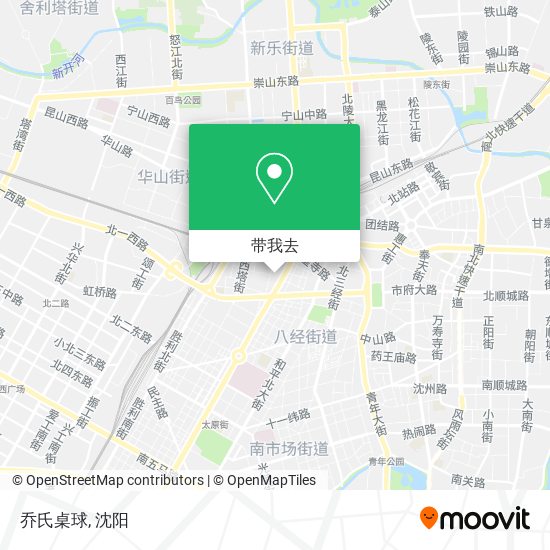 乔氏桌球地图
