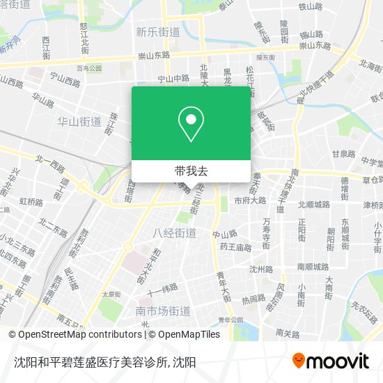 沈阳和平碧莲盛医疗美容诊所地图