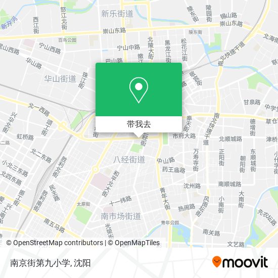 南京街第九小学地图
