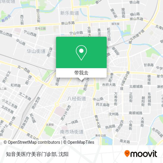 知音美医疗美容门诊部地图