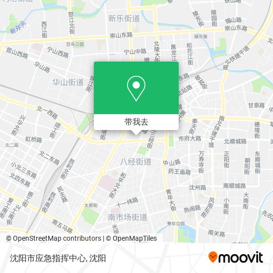 沈阳市应急指挥中心地图