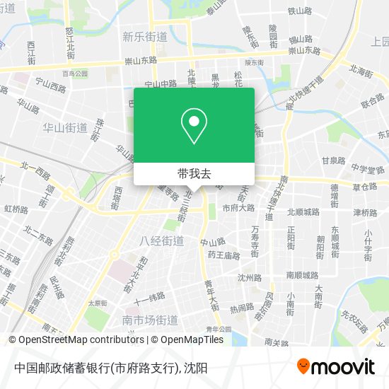 中国邮政储蓄银行(市府路支行)地图