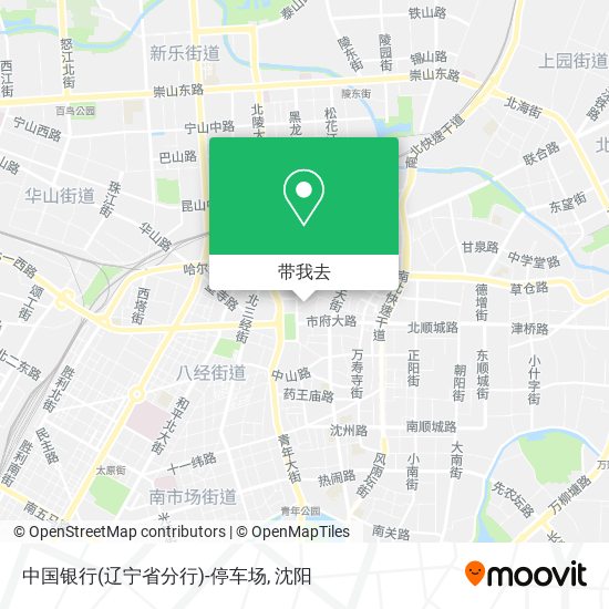 中国银行(辽宁省分行)-停车场地图