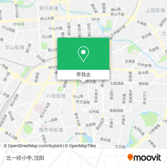 北一经小学地图