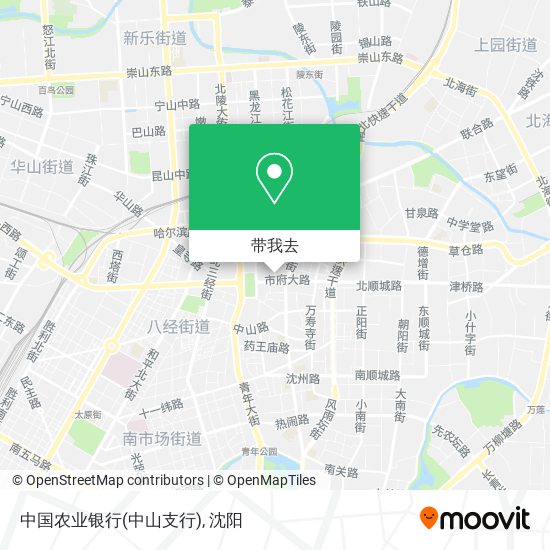 中国农业银行(中山支行)地图