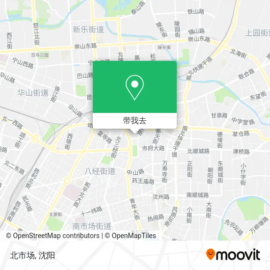北市场地图