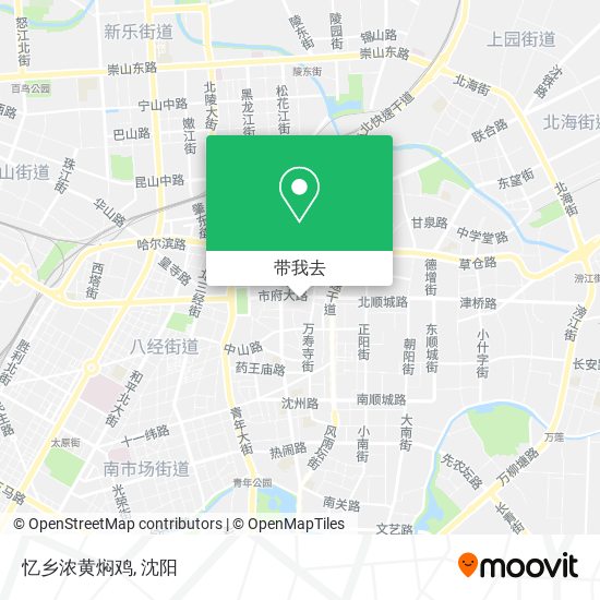 忆乡浓黄焖鸡地图