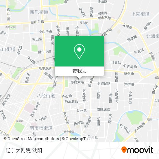 辽宁大剧院地图