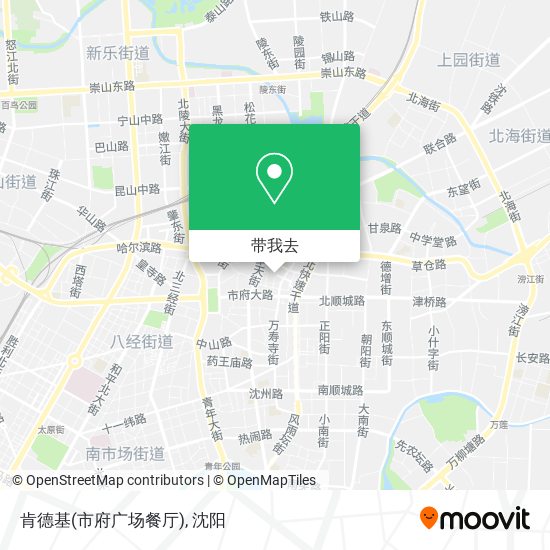 肯德基(市府广场餐厅)地图