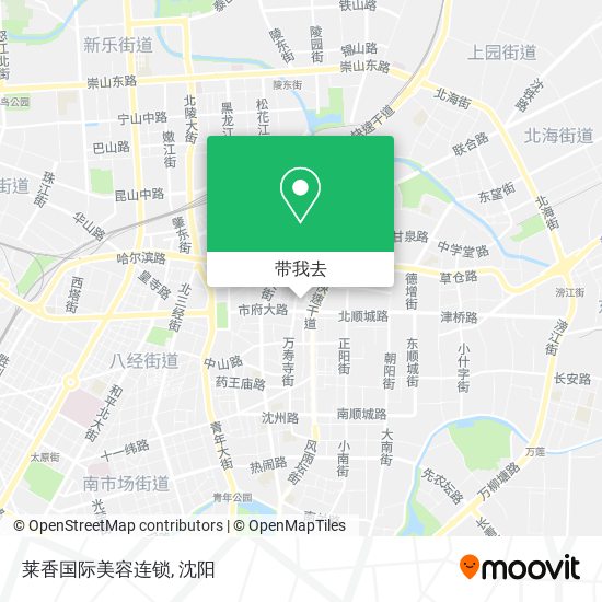 莱香国际美容连锁地图