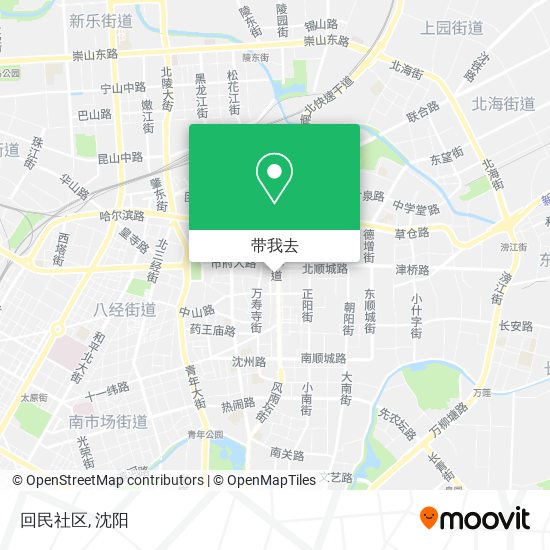 回民社区地图