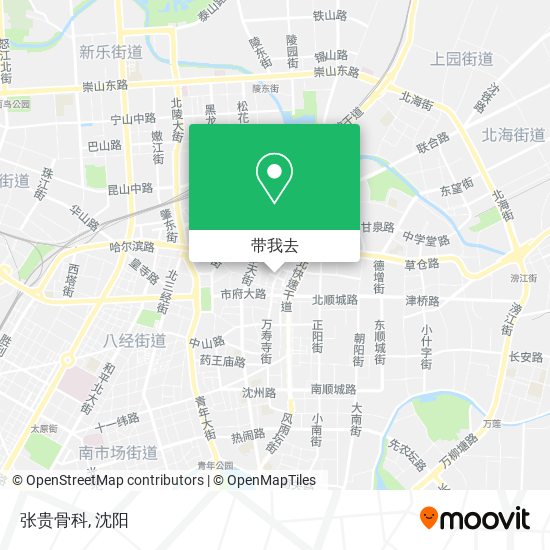 张贵骨科地图