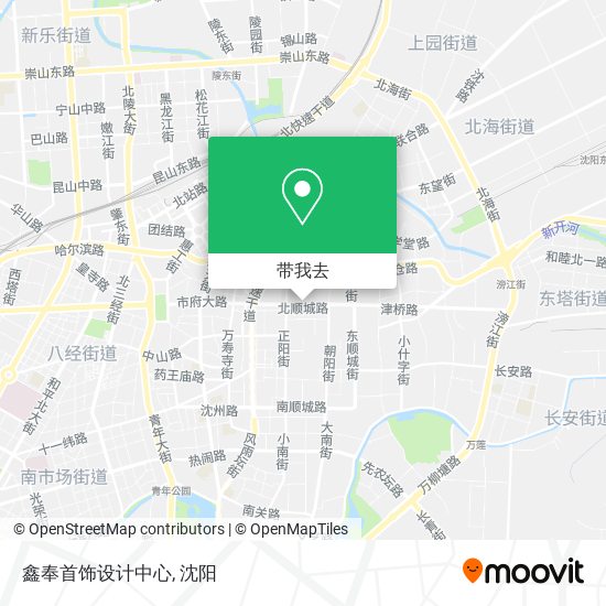 鑫奉首饰设计中心地图