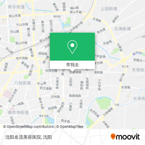 沈阳名流美容医院地图