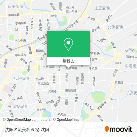 沈阳名流美容医院地图