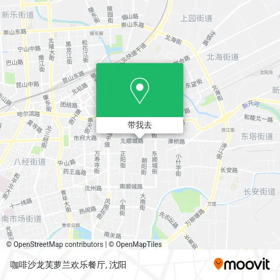 咖啡沙龙芙萝兰欢乐餐厅地图